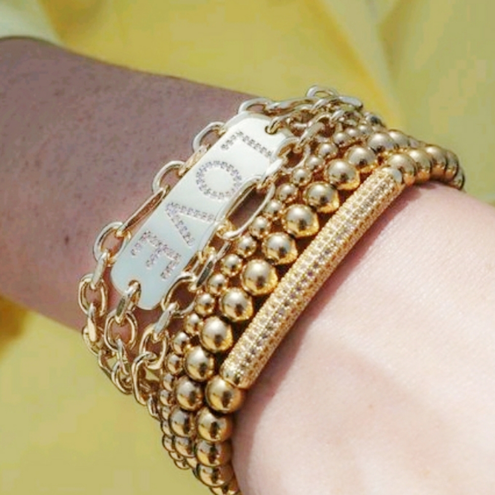NEW Gold Love Choker Bracelet Necklace - Picture 10 of 11